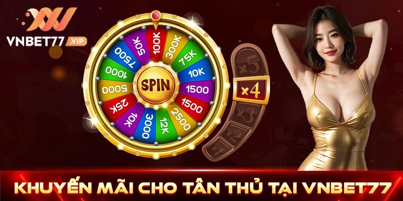 Khuyến mãi nạp thẻ tân thủ Vnbet77 được yêu thích